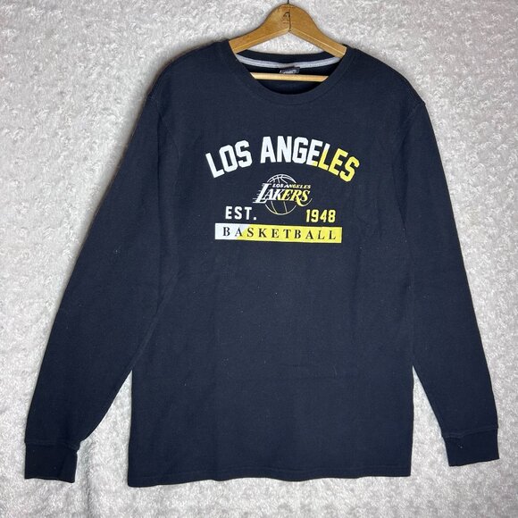 NWA Los Angeles Lakers Basketball Long Sleeve Sweatshirt Size‎ XL - Picture 1 of 5